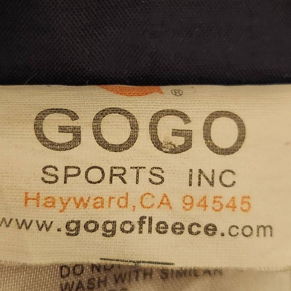 GoGo Sports Maui turtle jacket windbreaker navy tan medium - Picture 9 of 10
